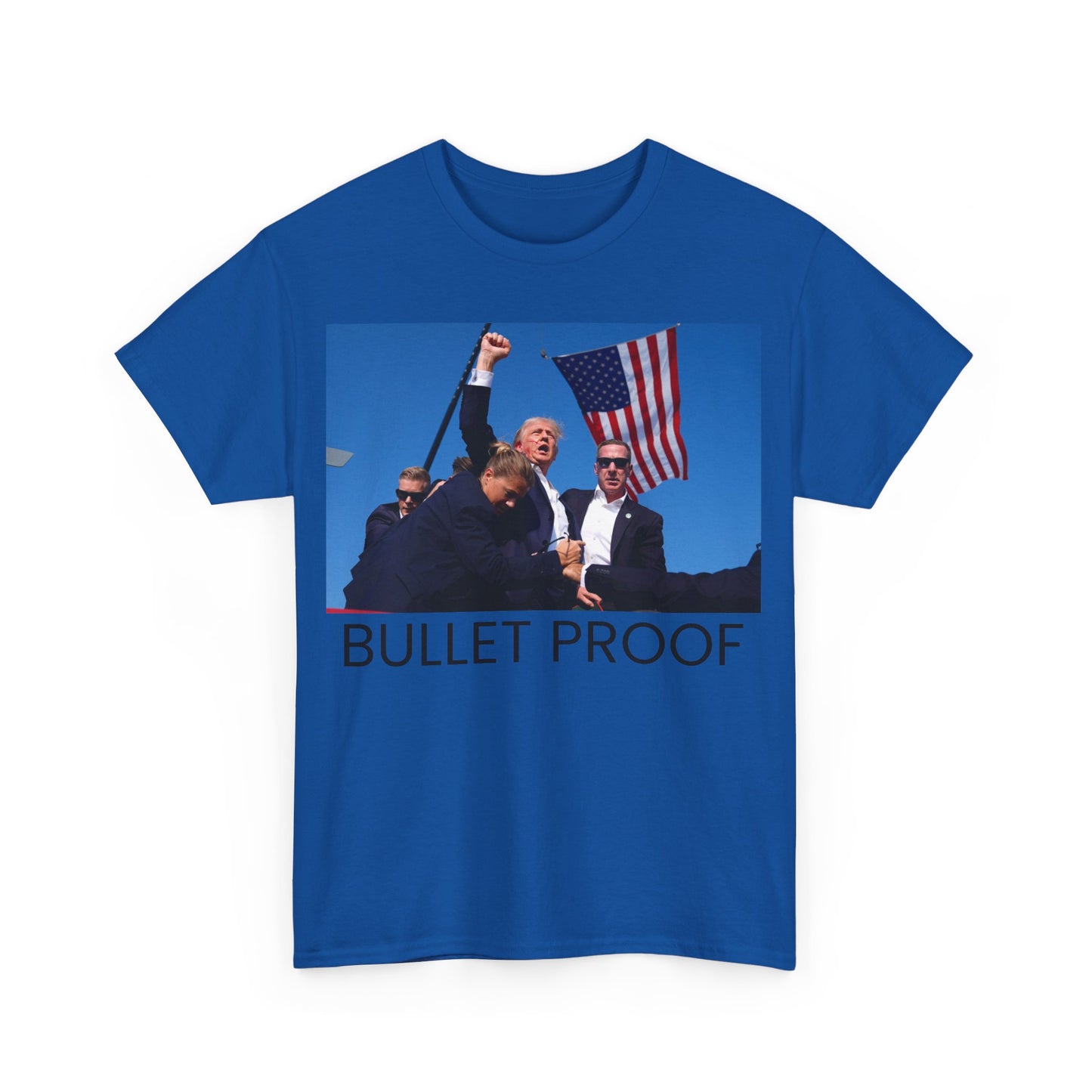 Trump Bullet Proof - Unisex Heavy Cotton Tee